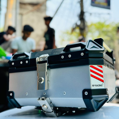 Aluminium Top Box for Bike 28 ltr