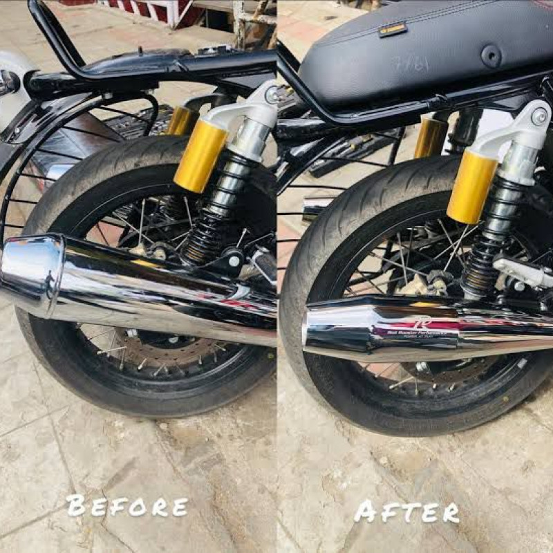 Red Rooster Exhaust for Gt 650 / interceptor 650