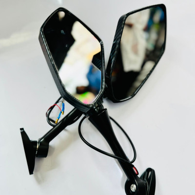 Indicator mirror for all bike