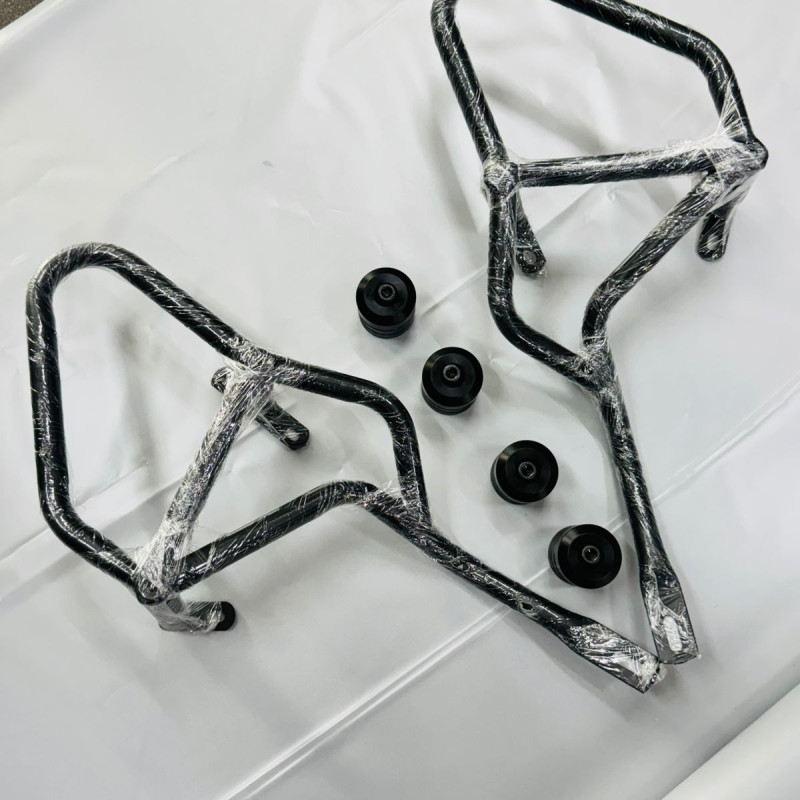 NS 160 crash guard with 4 slider heavy quality