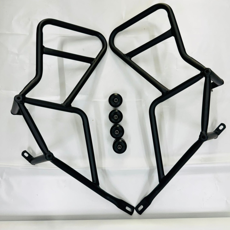 Suzuki v-strome crash guard with 4 slider heavy quality